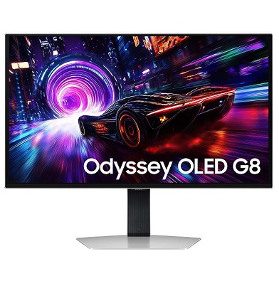 מסך מחשב לגיימרים 27 אינץ' סמסונג Samsung S27FG810SM 27 Inch Odyssey OLED G8 G81SF UHD 4K 240Hz Gaming Monitor 2025 HDMI DP USB
